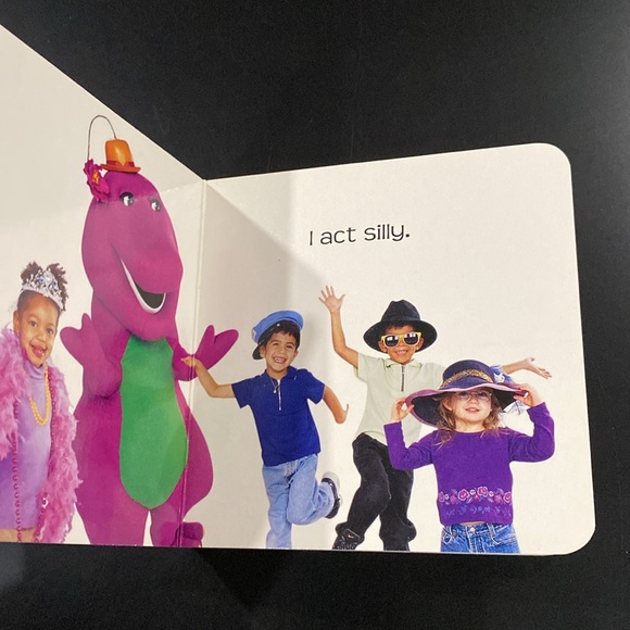 Barney: Happy, Mad, Silly, Sad - Scholastic Board Book - Picture 5 of 8